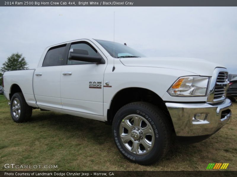 Front 3/4 View of 2014 2500 Big Horn Crew Cab 4x4