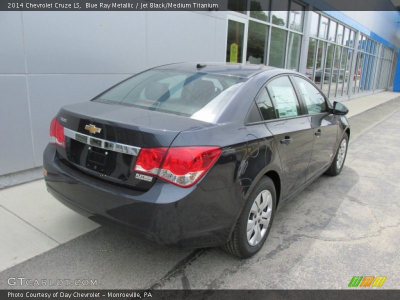Blue Ray Metallic / Jet Black/Medium Titanium 2014 Chevrolet Cruze LS