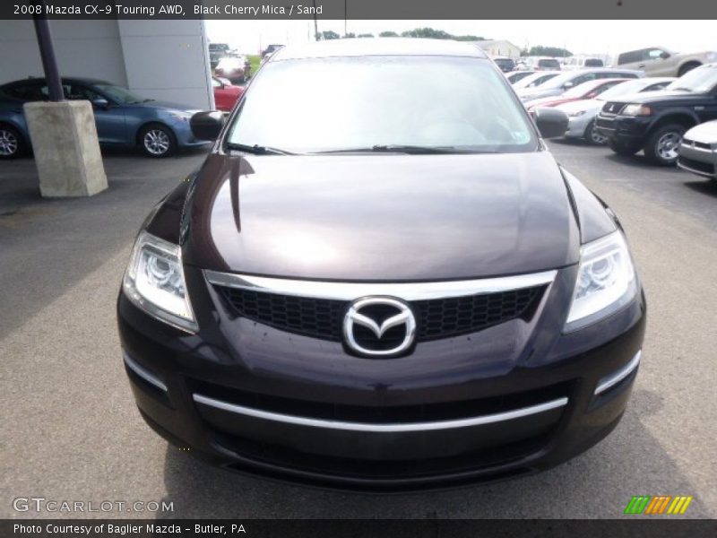 Black Cherry Mica / Sand 2008 Mazda CX-9 Touring AWD