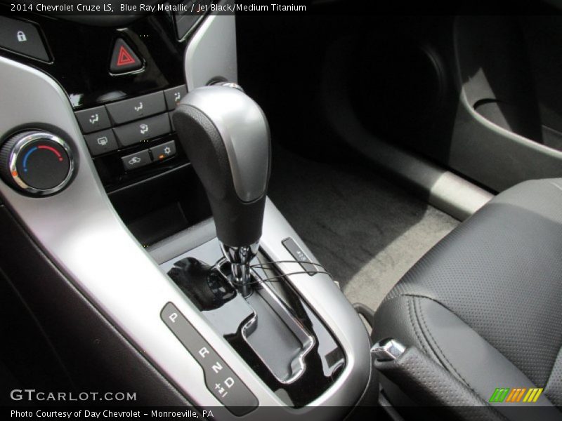Blue Ray Metallic / Jet Black/Medium Titanium 2014 Chevrolet Cruze LS
