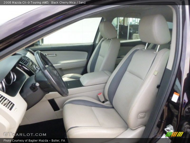 Black Cherry Mica / Sand 2008 Mazda CX-9 Touring AWD