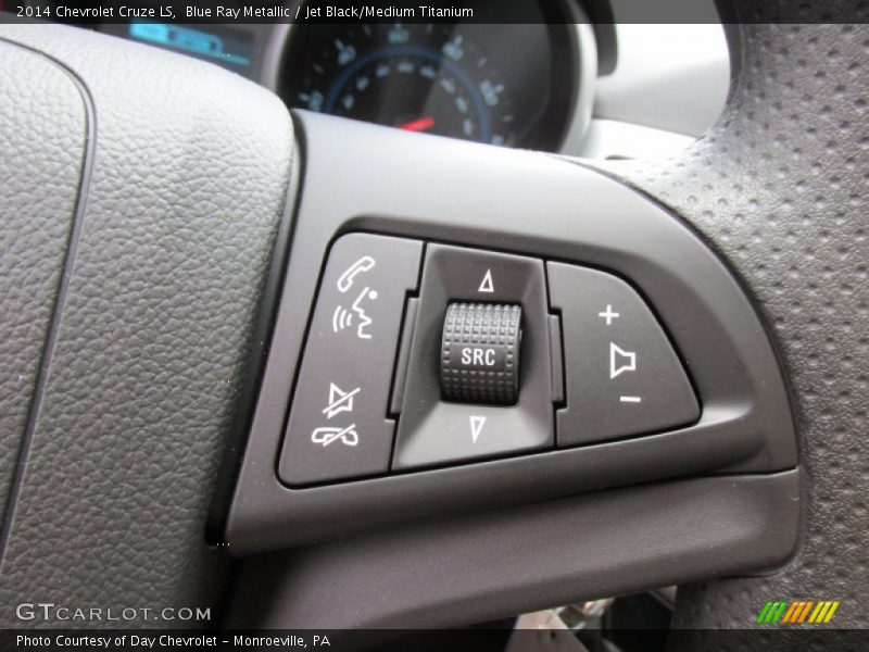 Blue Ray Metallic / Jet Black/Medium Titanium 2014 Chevrolet Cruze LS