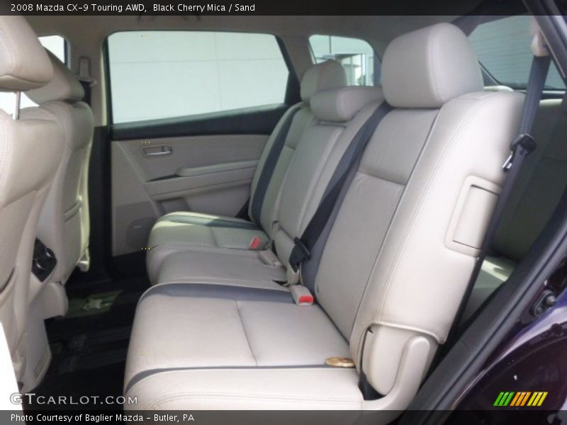 Black Cherry Mica / Sand 2008 Mazda CX-9 Touring AWD