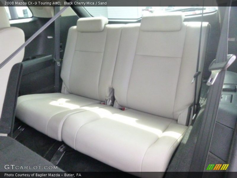 Black Cherry Mica / Sand 2008 Mazda CX-9 Touring AWD