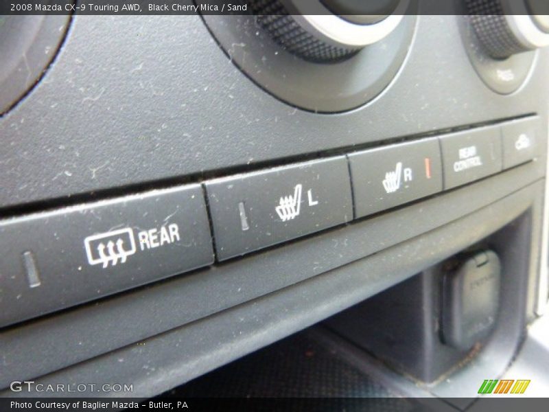 Black Cherry Mica / Sand 2008 Mazda CX-9 Touring AWD