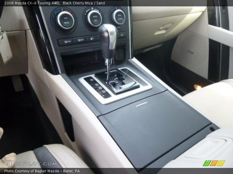Black Cherry Mica / Sand 2008 Mazda CX-9 Touring AWD