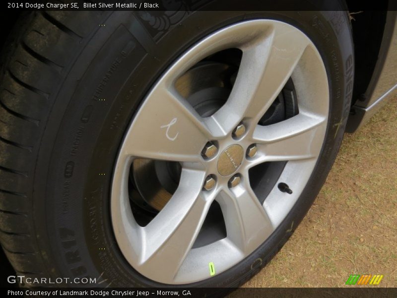 Billet Silver Metallic / Black 2014 Dodge Charger SE