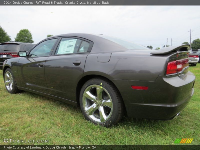Granite Crystal Metallic / Black 2014 Dodge Charger R/T Road & Track