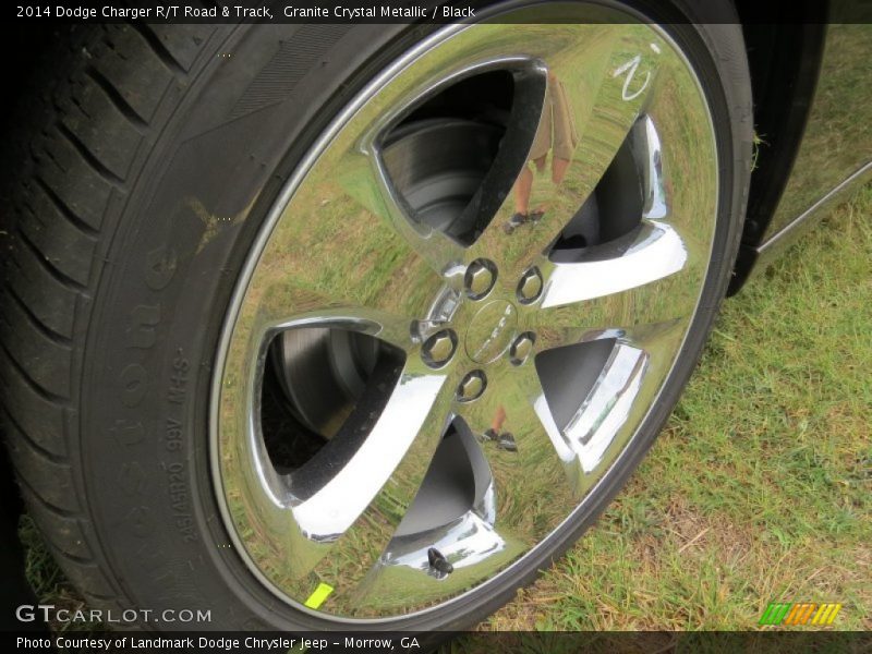 Granite Crystal Metallic / Black 2014 Dodge Charger R/T Road & Track