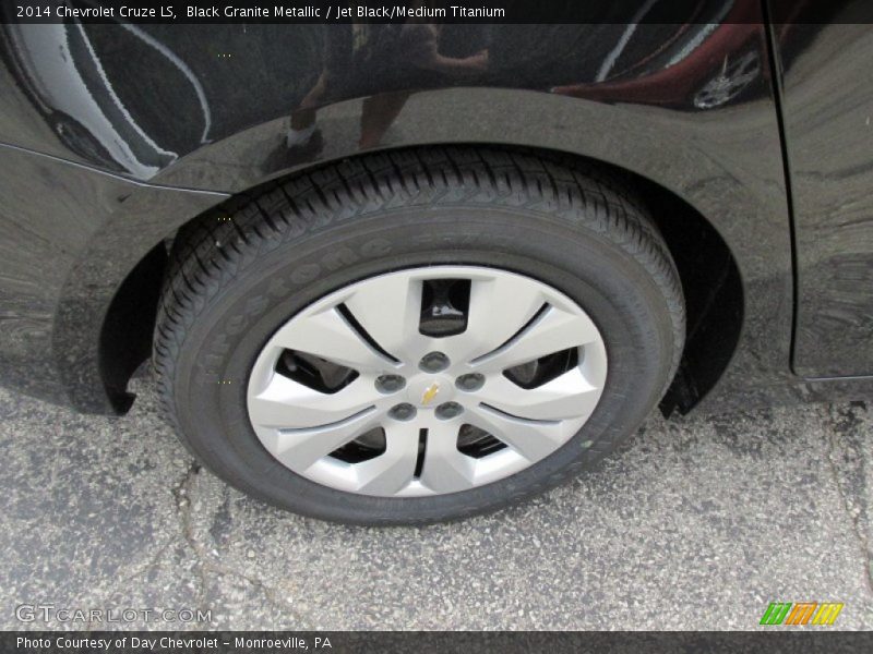Black Granite Metallic / Jet Black/Medium Titanium 2014 Chevrolet Cruze LS