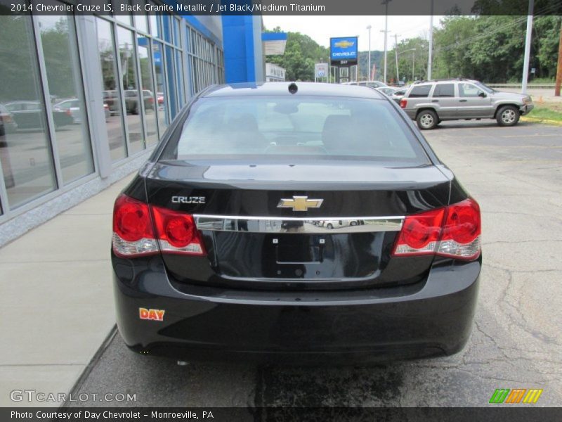 Black Granite Metallic / Jet Black/Medium Titanium 2014 Chevrolet Cruze LS