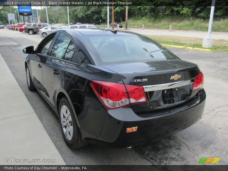 Black Granite Metallic / Jet Black/Medium Titanium 2014 Chevrolet Cruze LS