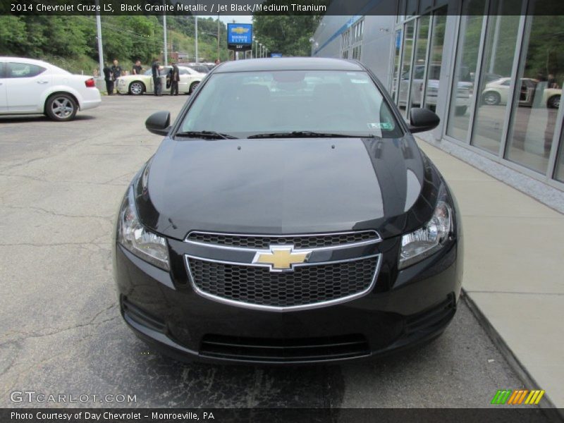 Black Granite Metallic / Jet Black/Medium Titanium 2014 Chevrolet Cruze LS