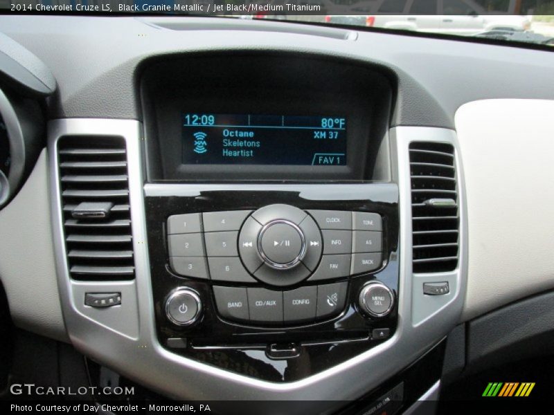 Black Granite Metallic / Jet Black/Medium Titanium 2014 Chevrolet Cruze LS