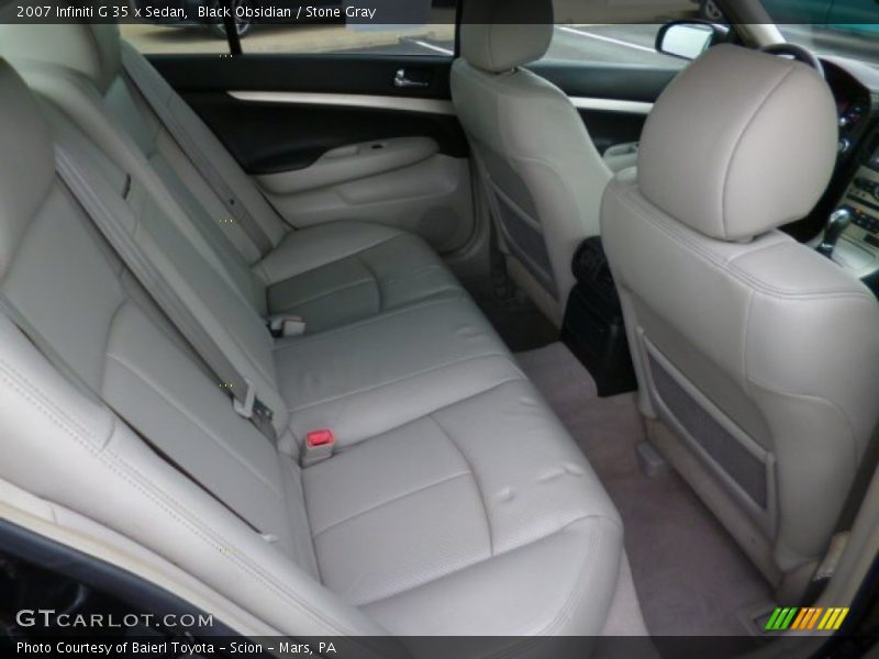 Black Obsidian / Stone Gray 2007 Infiniti G 35 x Sedan