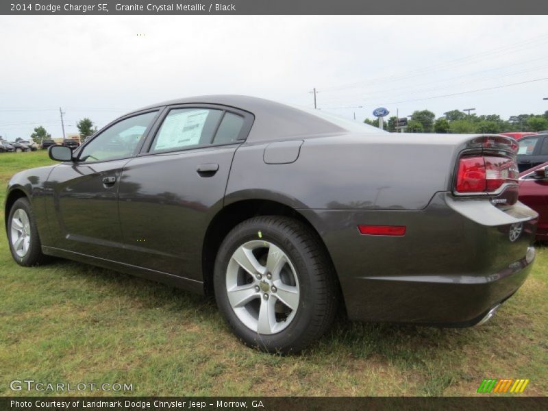 Granite Crystal Metallic / Black 2014 Dodge Charger SE