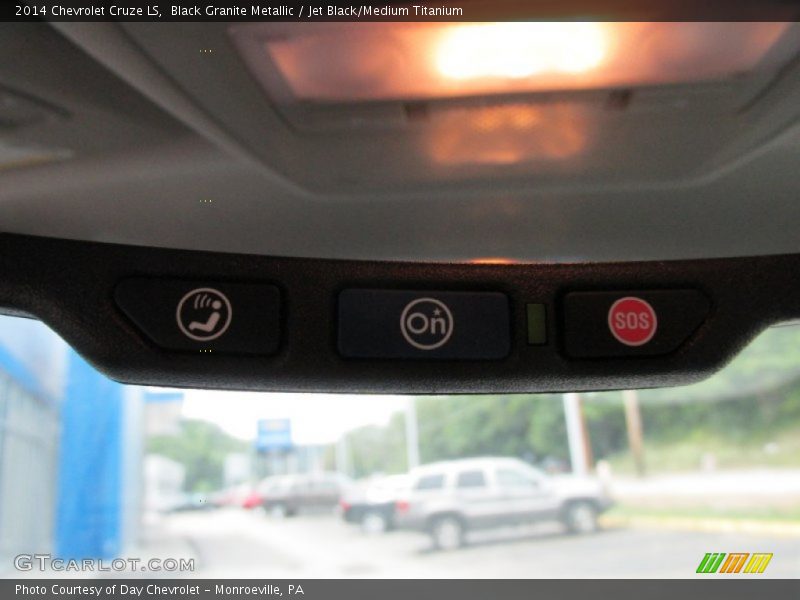 Black Granite Metallic / Jet Black/Medium Titanium 2014 Chevrolet Cruze LS