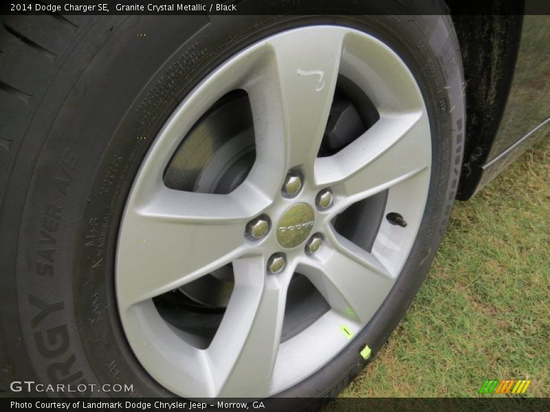 Granite Crystal Metallic / Black 2014 Dodge Charger SE