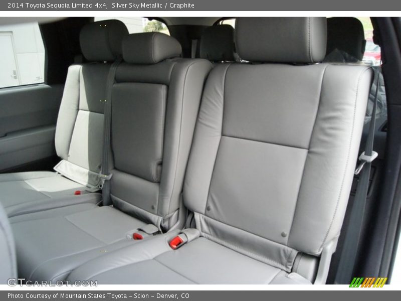 Silver Sky Metallic / Graphite 2014 Toyota Sequoia Limited 4x4