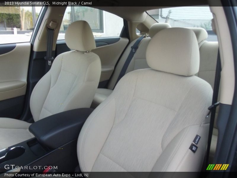 Midnight Black / Camel 2013 Hyundai Sonata GLS