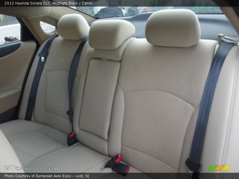 Midnight Black / Camel 2013 Hyundai Sonata GLS