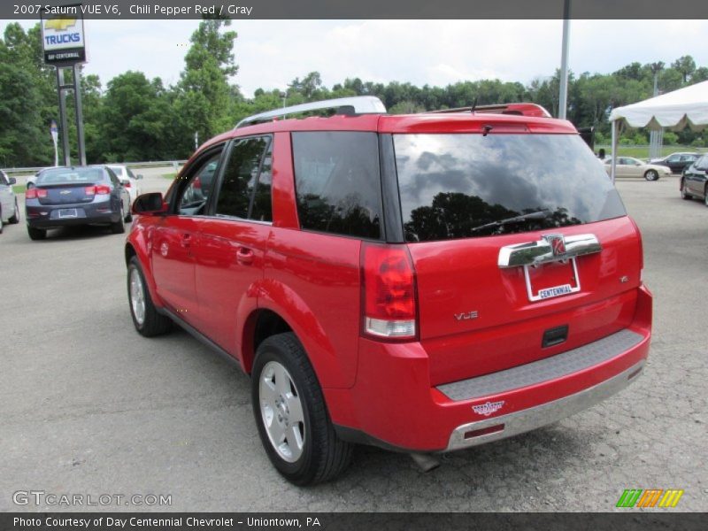 Chili Pepper Red / Gray 2007 Saturn VUE V6