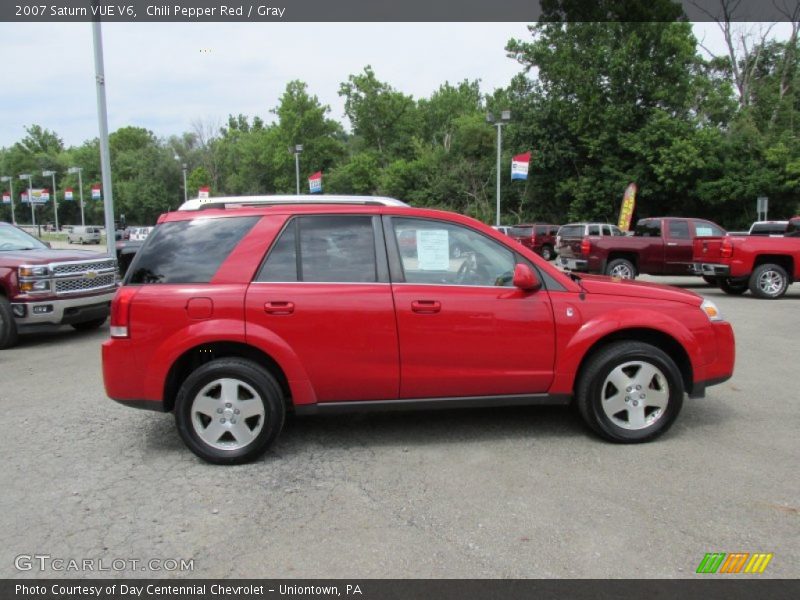 Chili Pepper Red / Gray 2007 Saturn VUE V6