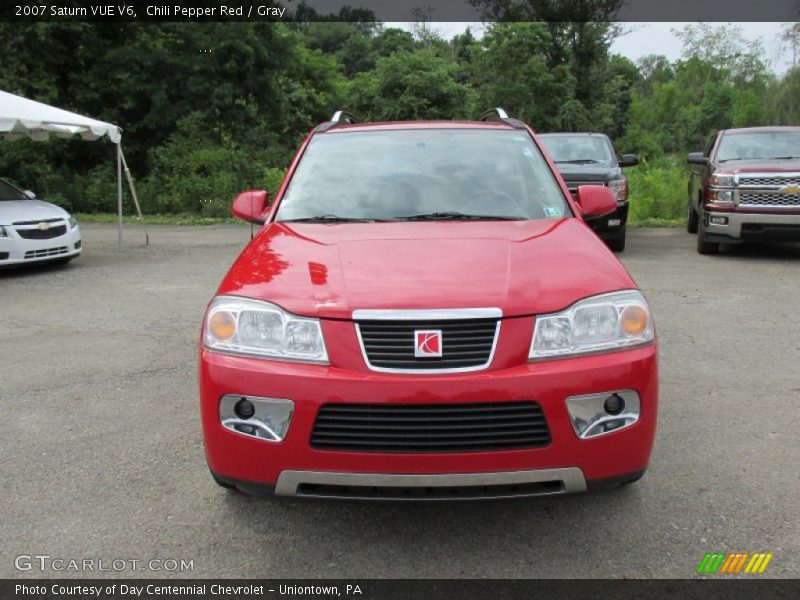 Chili Pepper Red / Gray 2007 Saturn VUE V6