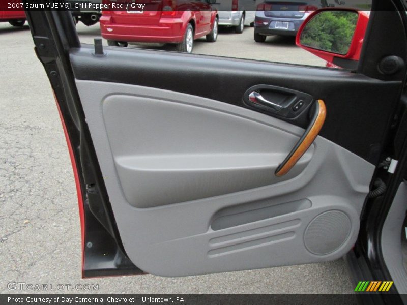 Chili Pepper Red / Gray 2007 Saturn VUE V6