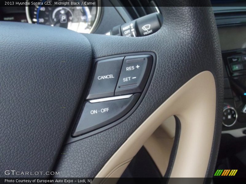 Midnight Black / Camel 2013 Hyundai Sonata GLS