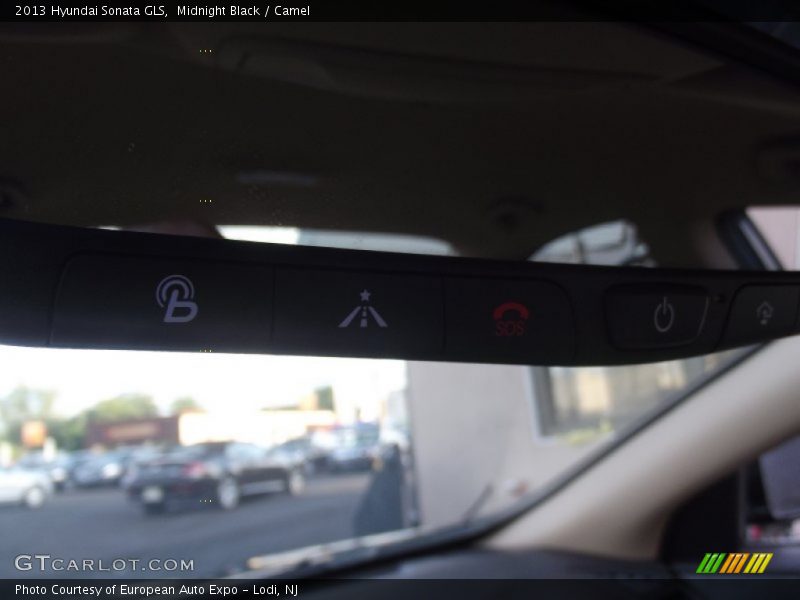 Midnight Black / Camel 2013 Hyundai Sonata GLS