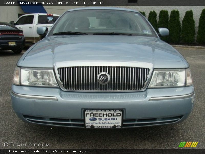 Light Ice Blue Metallic / Light Flint 2004 Mercury Grand Marquis GS