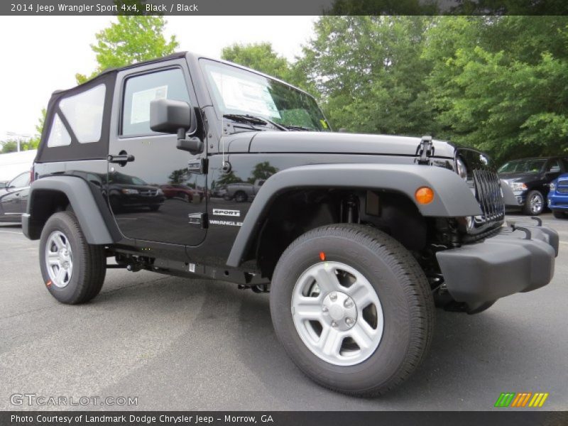 Black / Black 2014 Jeep Wrangler Sport 4x4