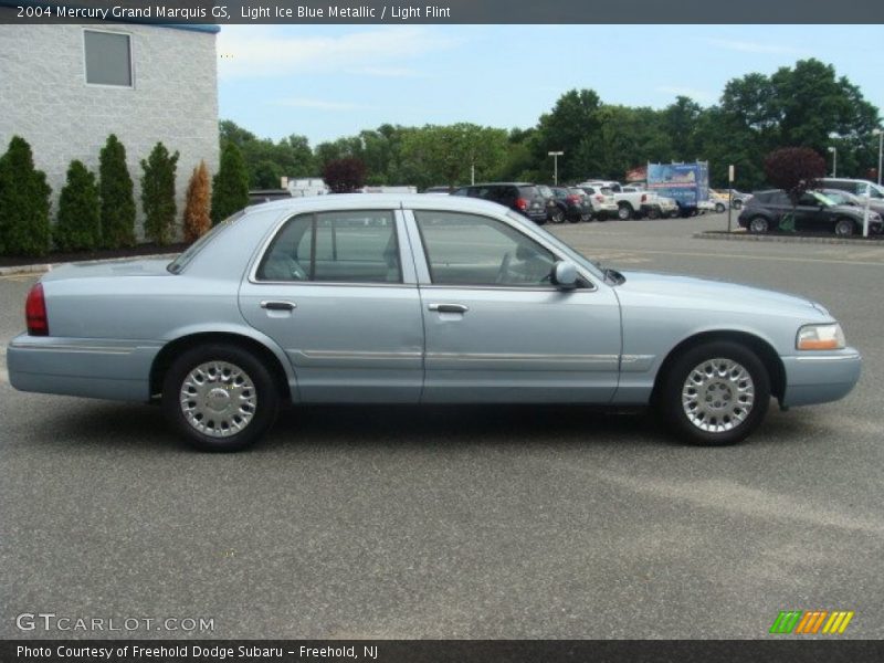 Light Ice Blue Metallic / Light Flint 2004 Mercury Grand Marquis GS