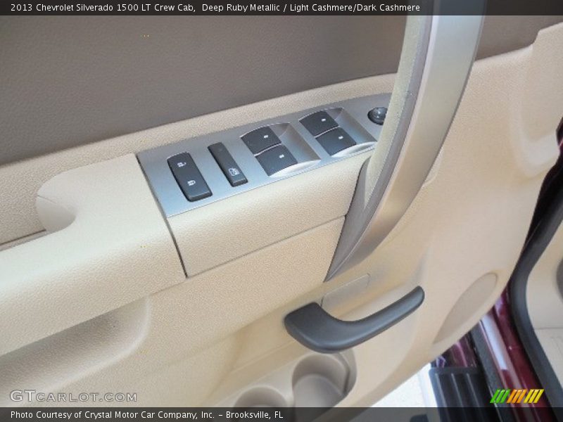 Deep Ruby Metallic / Light Cashmere/Dark Cashmere 2013 Chevrolet Silverado 1500 LT Crew Cab