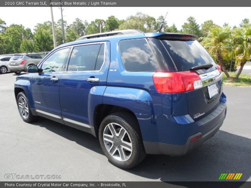 Atlantic Blue Metallic / Light Titanium 2010 GMC Terrain SLE