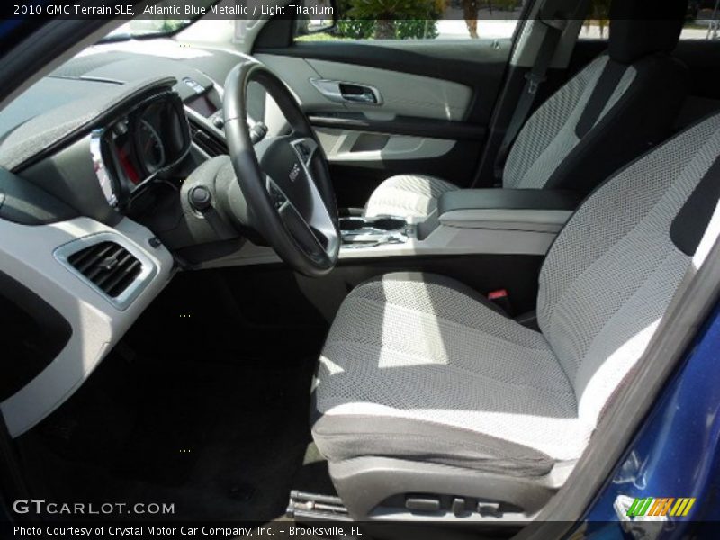  2010 Terrain SLE Light Titanium Interior