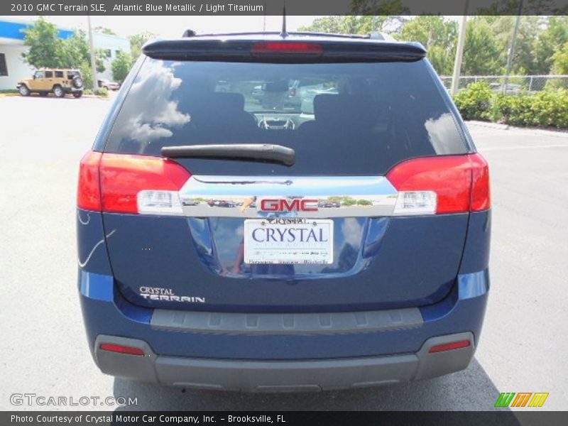 Atlantic Blue Metallic / Light Titanium 2010 GMC Terrain SLE