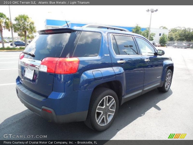 Atlantic Blue Metallic / Light Titanium 2010 GMC Terrain SLE