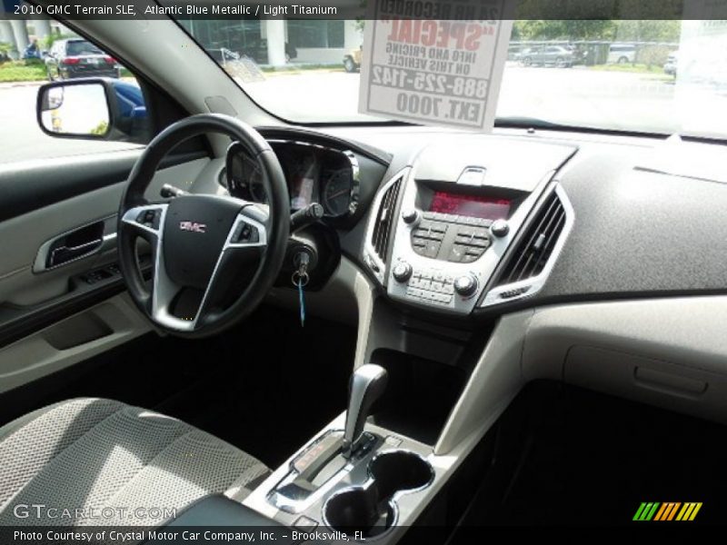 Atlantic Blue Metallic / Light Titanium 2010 GMC Terrain SLE