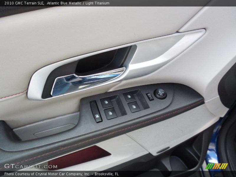 Atlantic Blue Metallic / Light Titanium 2010 GMC Terrain SLE