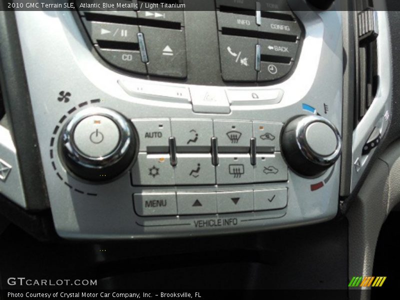 Atlantic Blue Metallic / Light Titanium 2010 GMC Terrain SLE