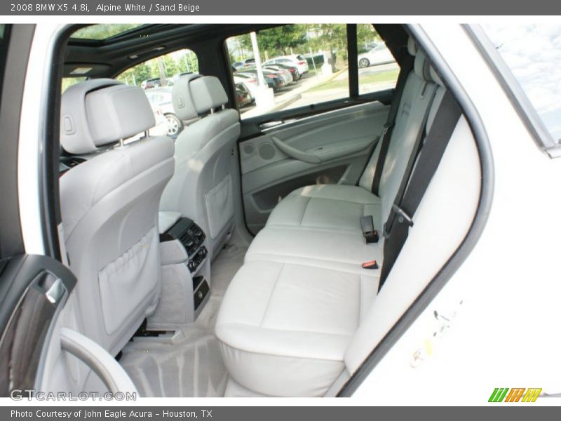 Alpine White / Sand Beige 2008 BMW X5 4.8i