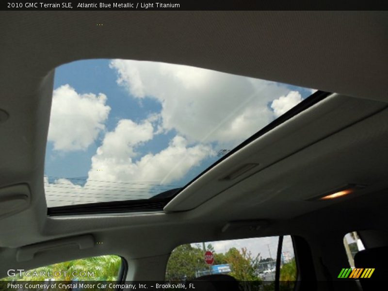 Atlantic Blue Metallic / Light Titanium 2010 GMC Terrain SLE