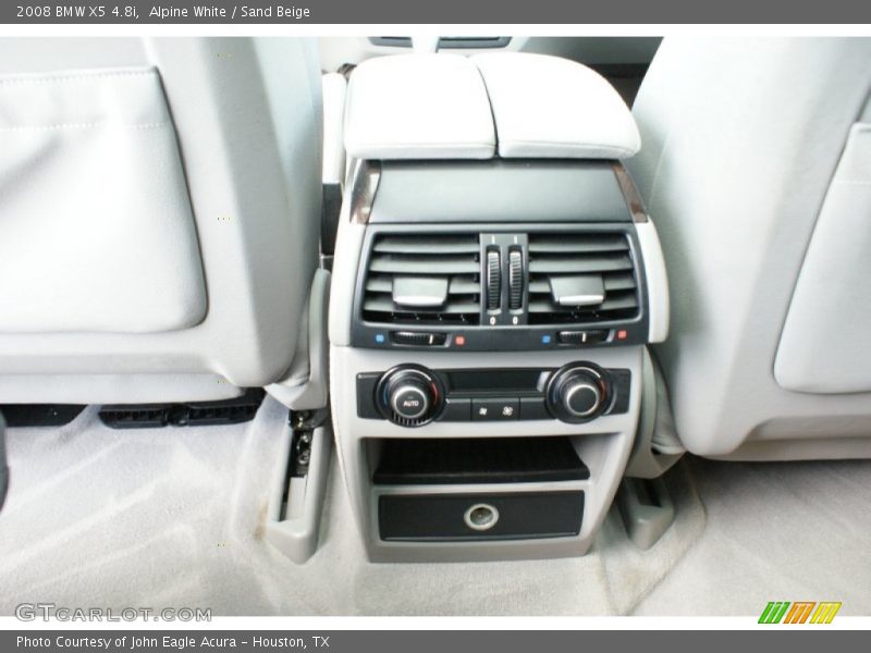 Alpine White / Sand Beige 2008 BMW X5 4.8i