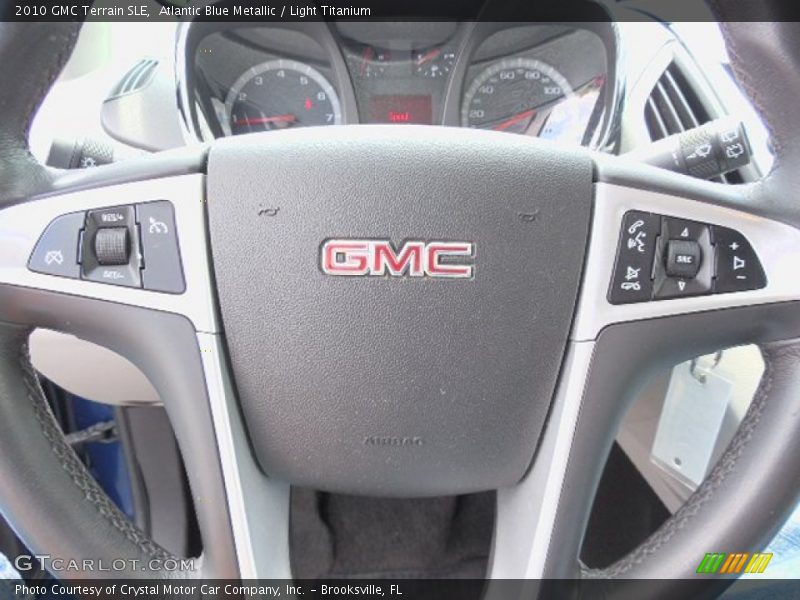 Atlantic Blue Metallic / Light Titanium 2010 GMC Terrain SLE
