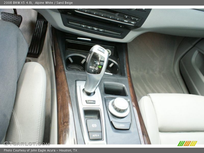 Alpine White / Sand Beige 2008 BMW X5 4.8i