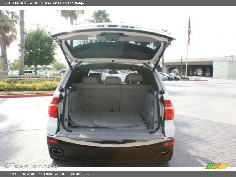 Alpine White / Sand Beige 2008 BMW X5 4.8i