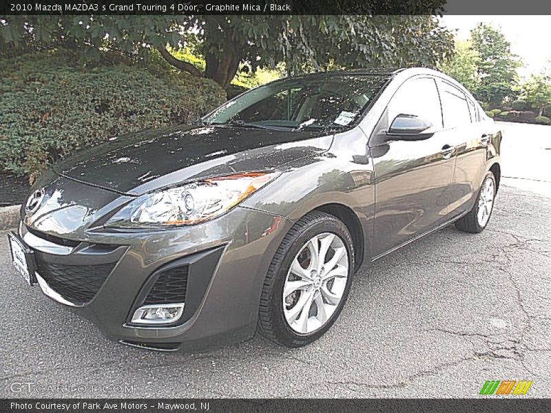Graphite Mica / Black 2010 Mazda MAZDA3 s Grand Touring 4 Door