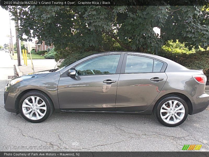 Graphite Mica / Black 2010 Mazda MAZDA3 s Grand Touring 4 Door